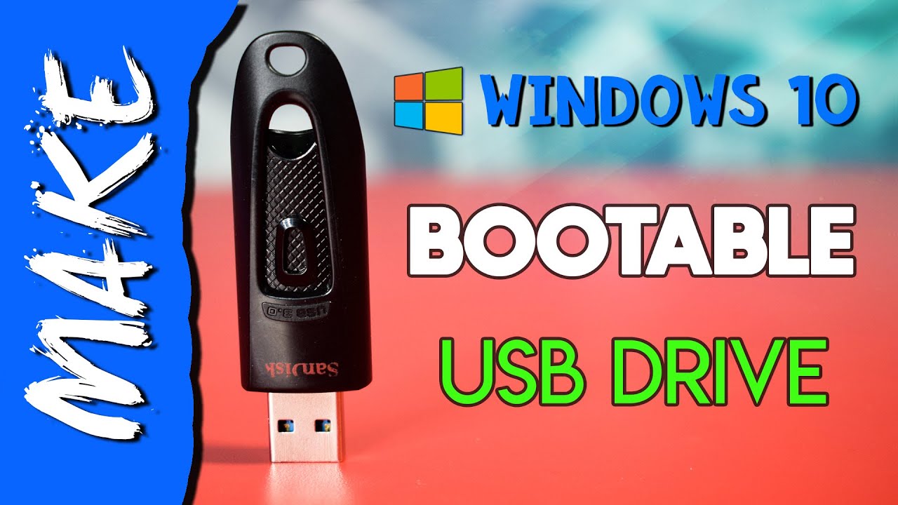 create a bootable usb drive windows 10 for mac